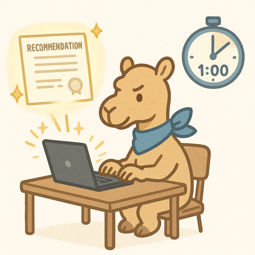 RAKUDAが推薦文を書く