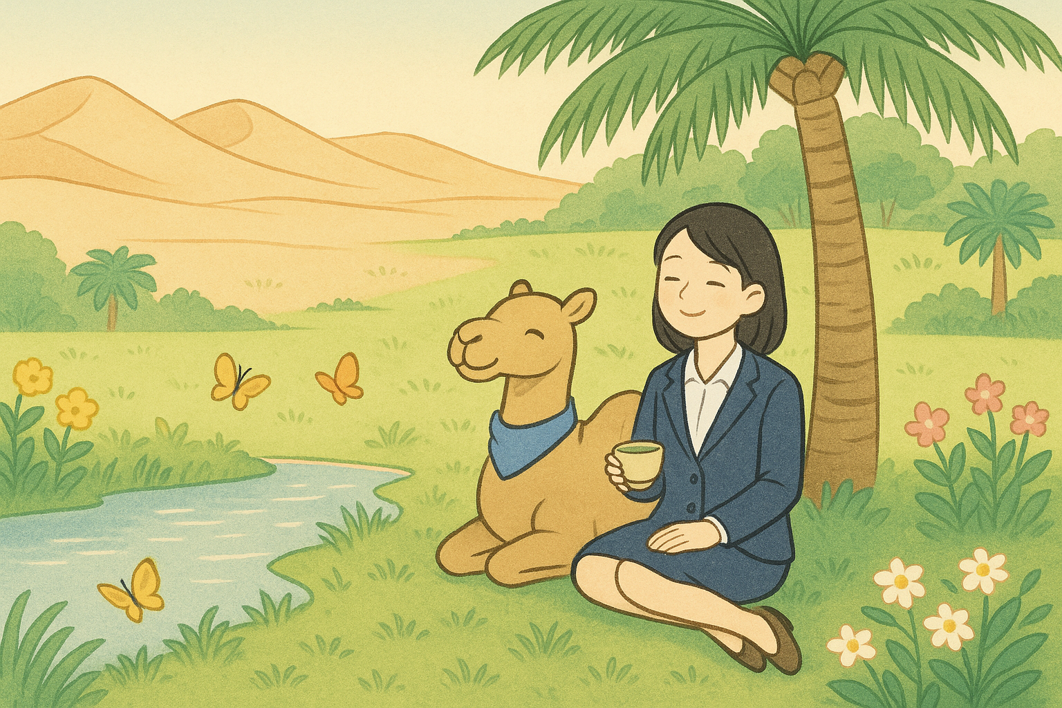 オアシス：面談に集中できるCA